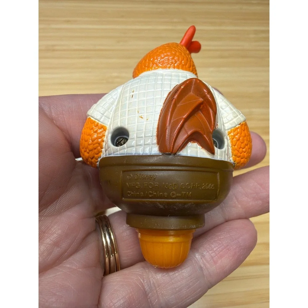 Disney Chicken Little Rolling Car Toy McDonald's Happy Meal 2005 Figure